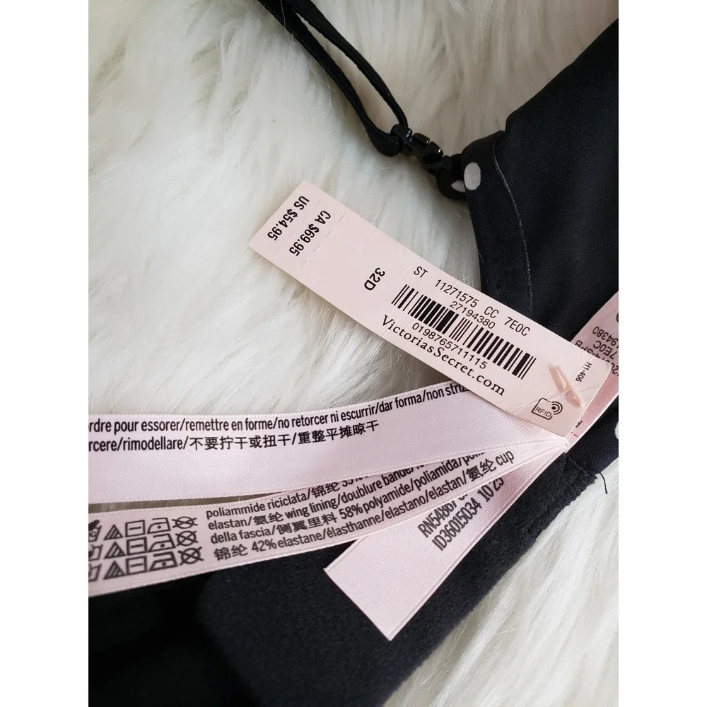 NEW 32D Victorias Secret So Obsessed Victorias Push-Up PADDED WIRE FREE